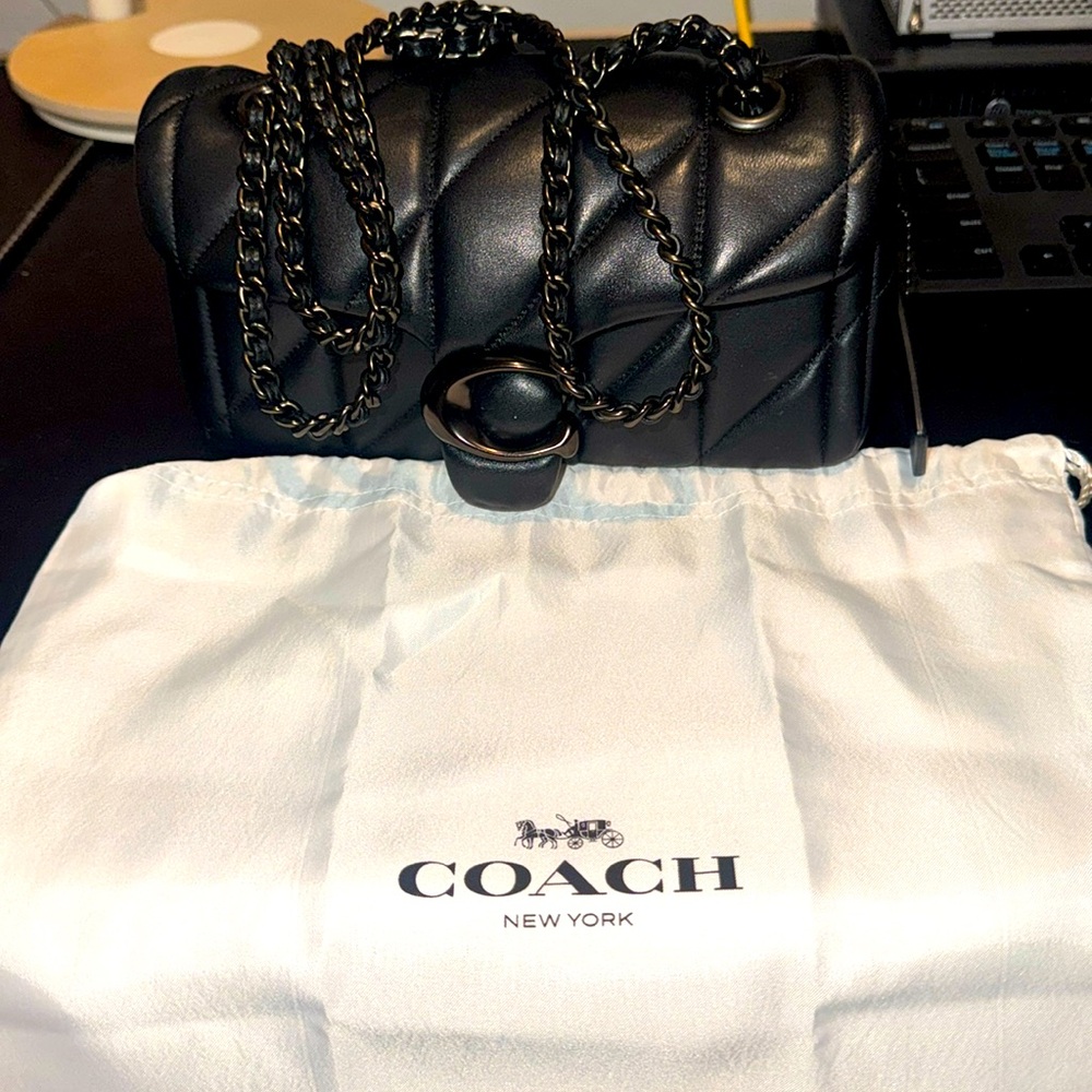 Coach Tabby 26 Shoulder Bag- Matte Black